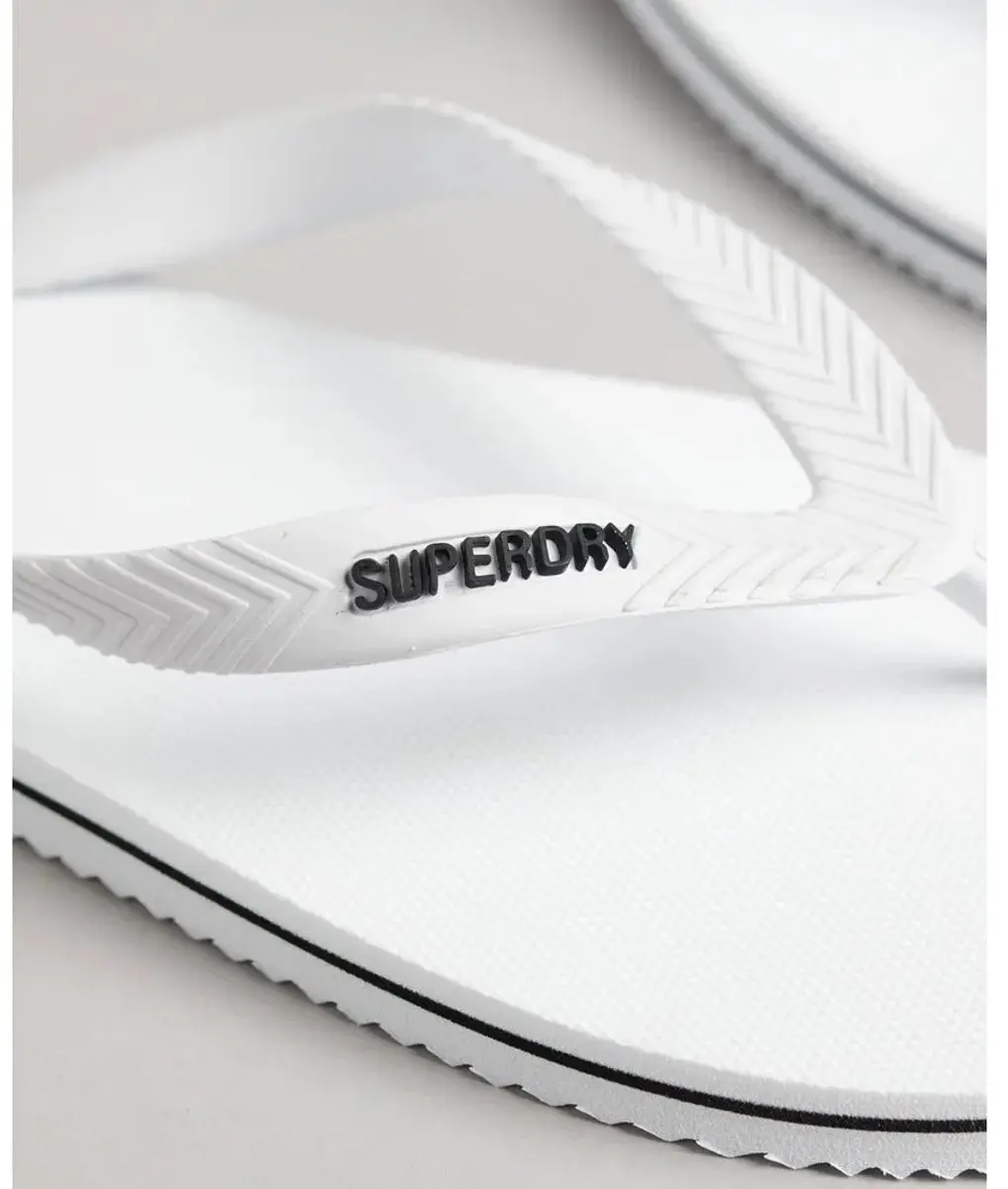 Superdry Vintage Classic Teenslipper - Wit - EU 46/47 - afbeelding 2 van 3