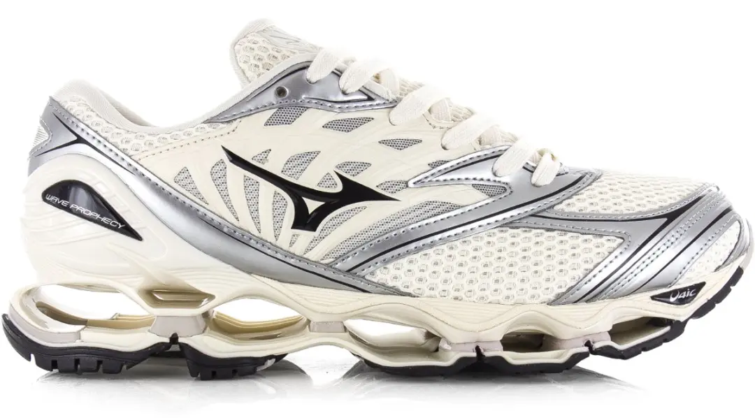 Mizuno Wave Prophecy Lage Sneakers 42.5 - Beige