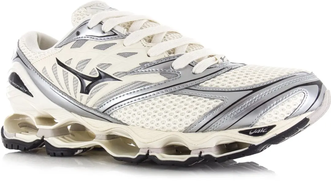 Mizuno Wave Prophecy Lage Sneakers 42.5 - Beige