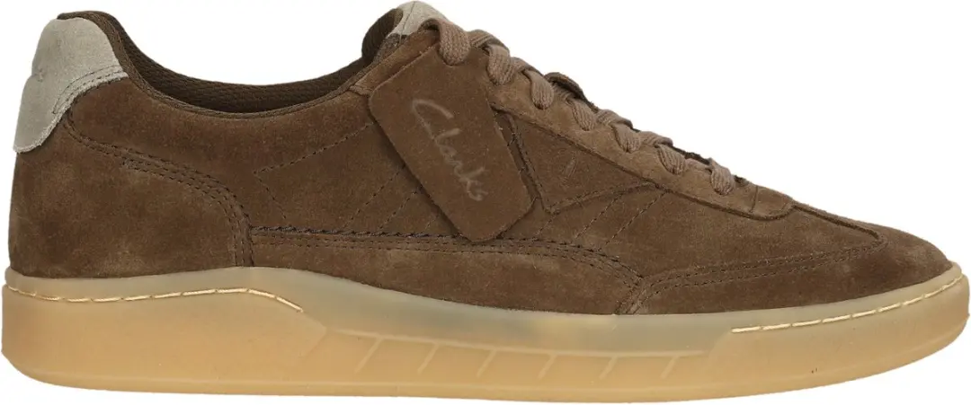 Clarks CraftRally Ace Sneakers 26183361 - 44 - Khaki - afbeelding 3 van 6