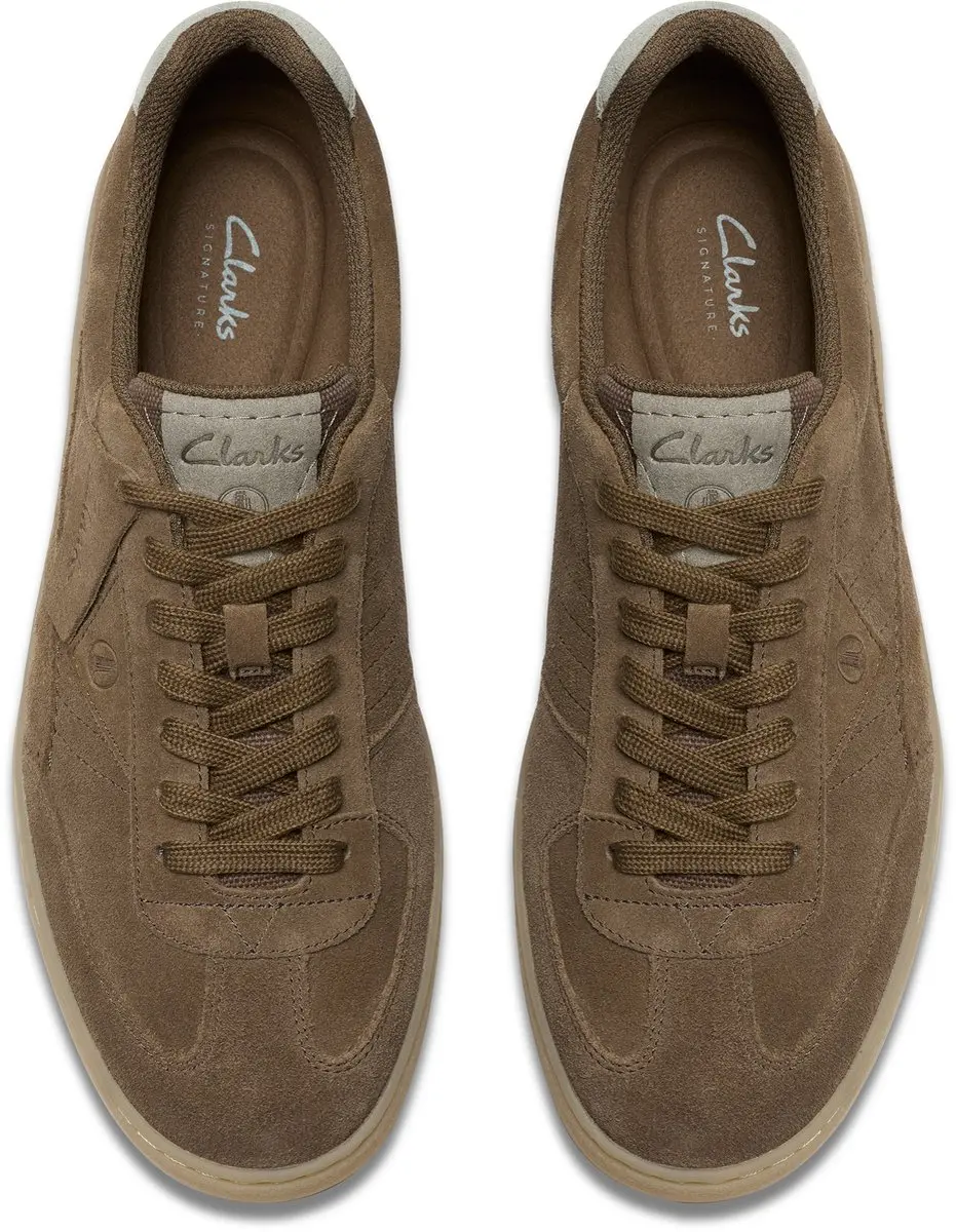 Clarks CraftRally Ace Sneakers 26183361 - 44 - Khaki - afbeelding 5 van 6