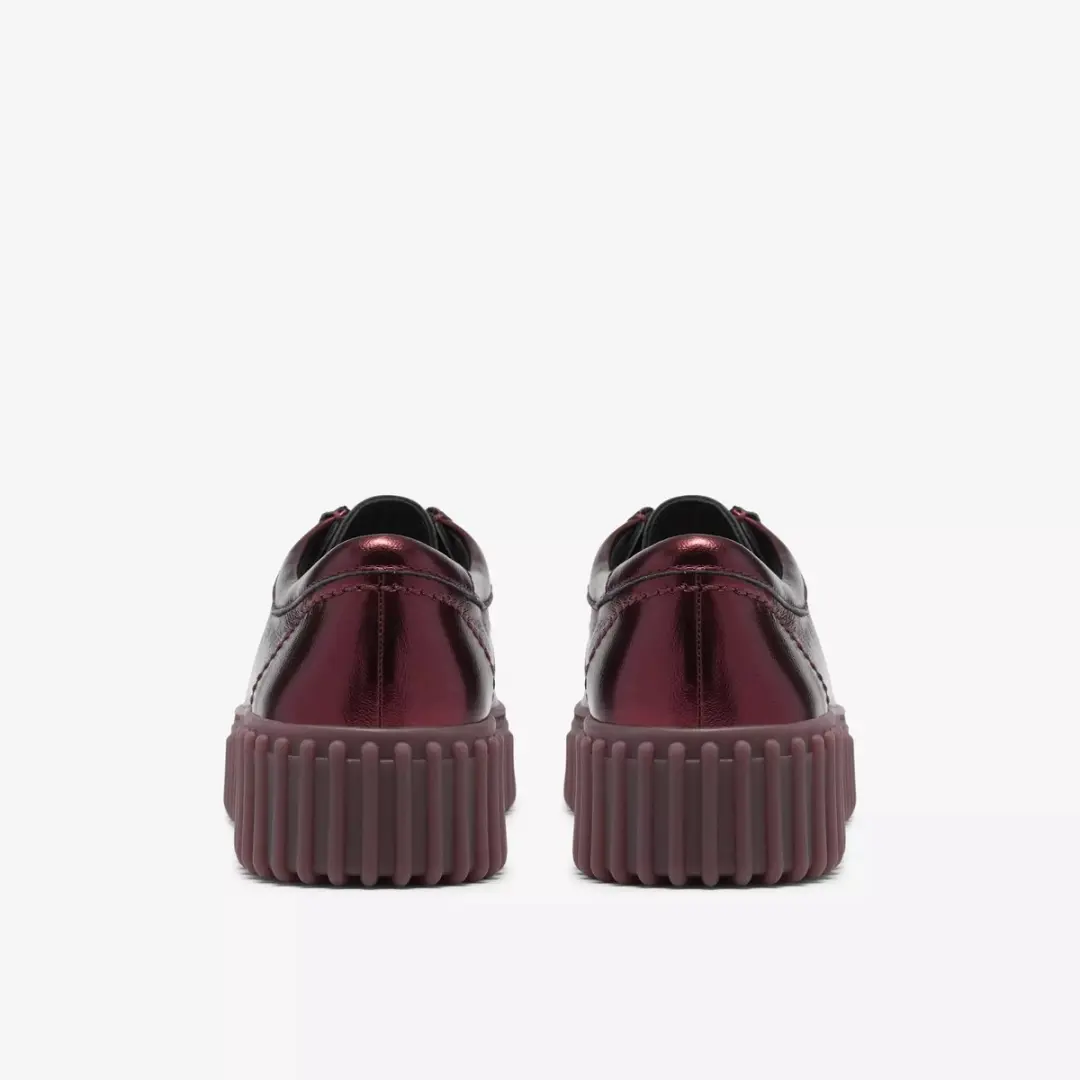 Clarks Veterschoen Bordeaux