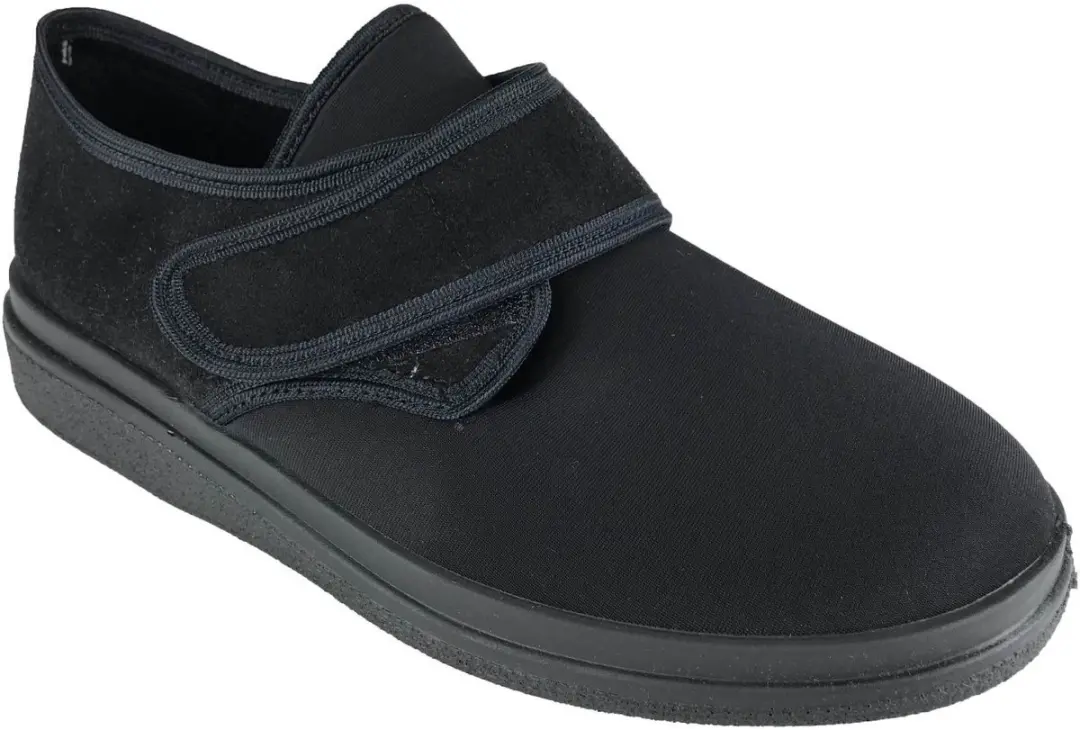 Fischer 13948 zwarte pantoffel met stretch