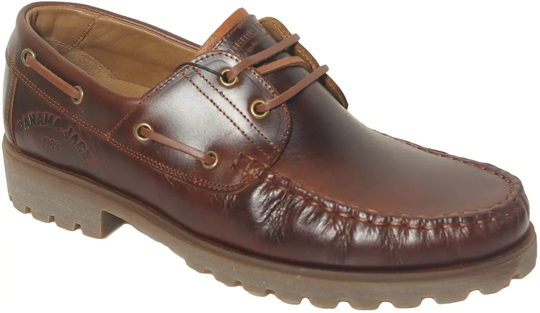 Panama Jack Boat C8 veterschoenen pull-up cuero bark 46