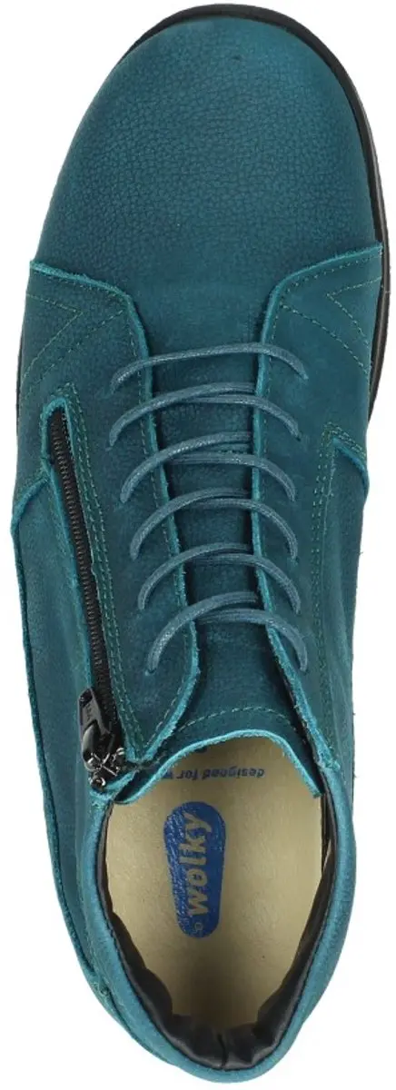 Wolky Why Veterschoenen - Petrol - Maat 41