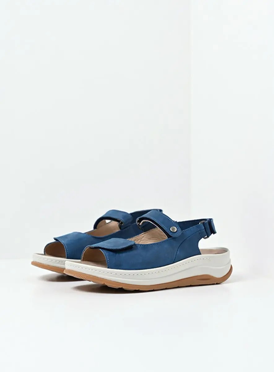 Wolky Dames Sandalen 03350 Adura - Blauw - afbeelding 4 van 6