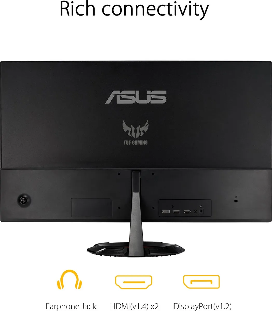 ASUS TUF Gaming VG249Q1R Monitor - 23.8" Full HD - 165Hz IPS