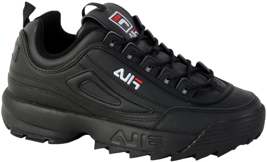 Fila Disruptor Low Basketballschoen - Model 1010262-12V - Zwart