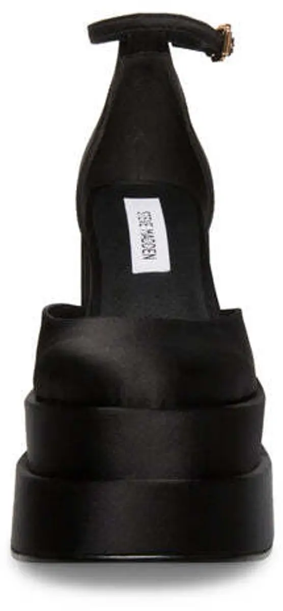 Steve Madden Charlize Dameshakken 41 - Zwart satijn