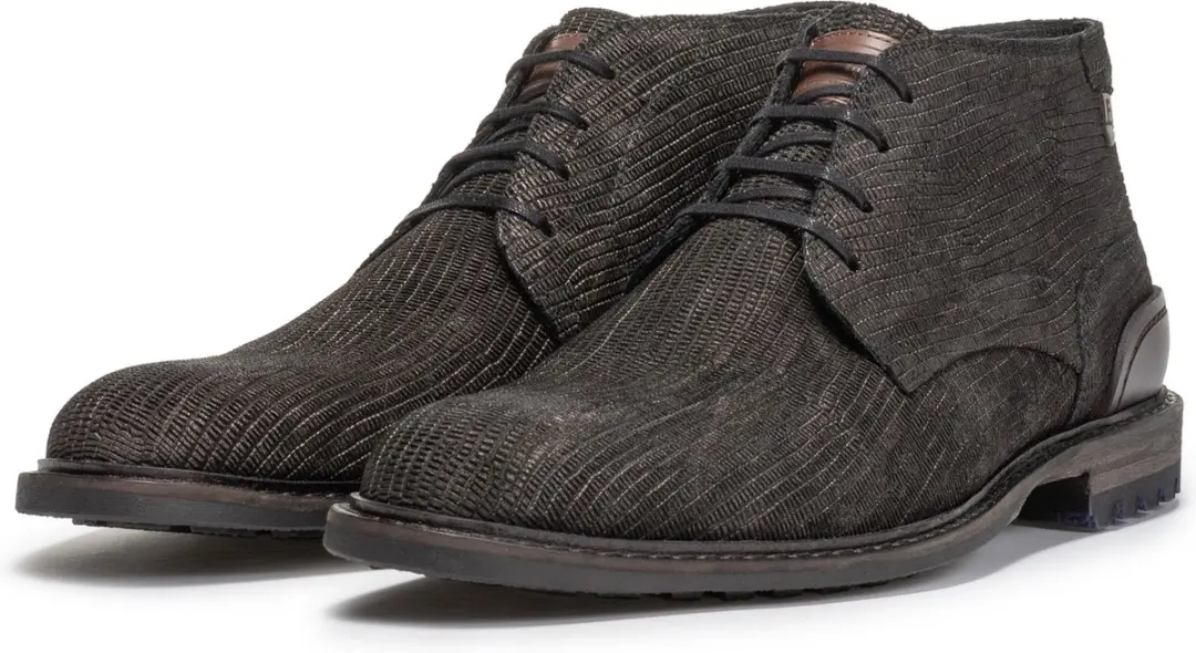 Floris van Bommel CREPI 11.28 Heren Sneakers - Zwart - afbeelding 5 van 6