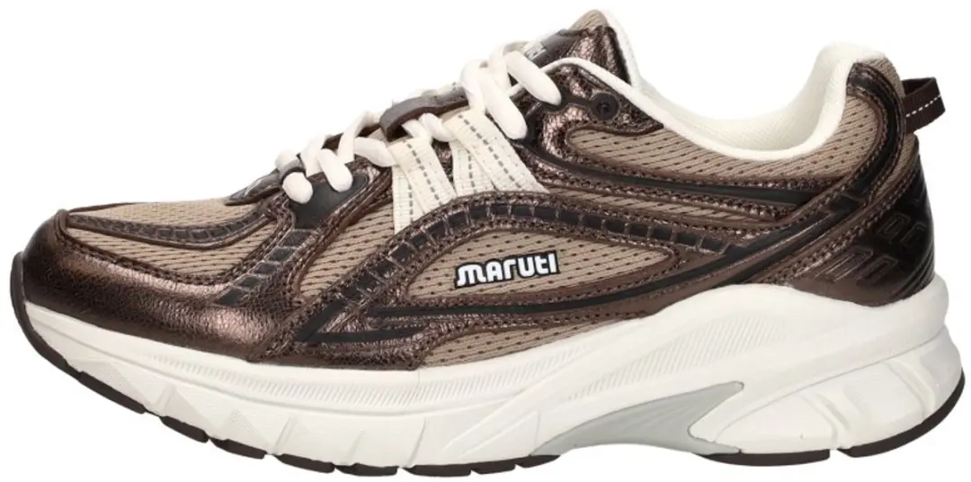 Maruti Nola Leather Lage Sneakers - Bruin - afbeelding 2 van 6