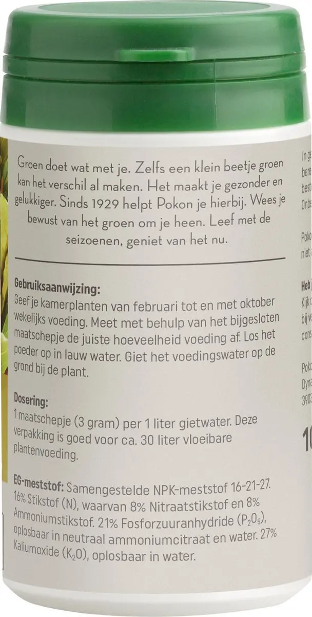 Pokon Kamerplanten Voeding Poeder 100g - afbeelding 3 van 4