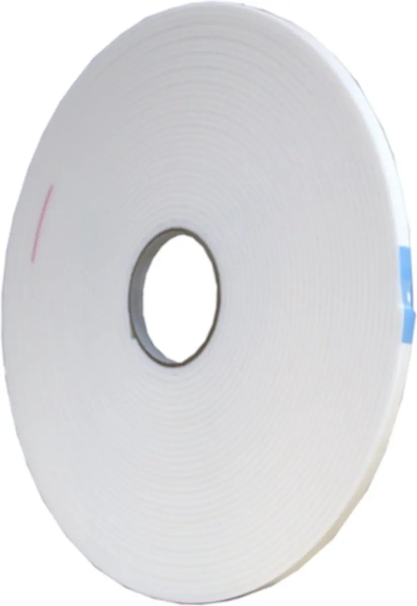 Zwaluw Glasband PE sup. 9x3 wit 100m