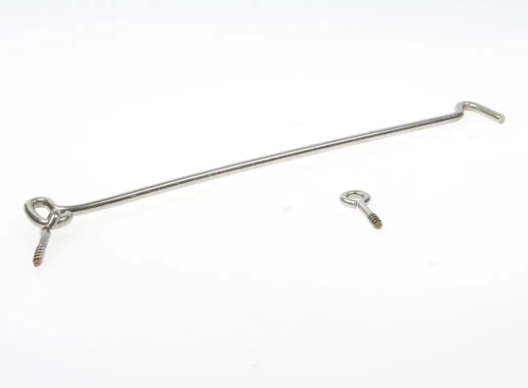 GB Windhaak RVS A2 met schroefoog 300mm