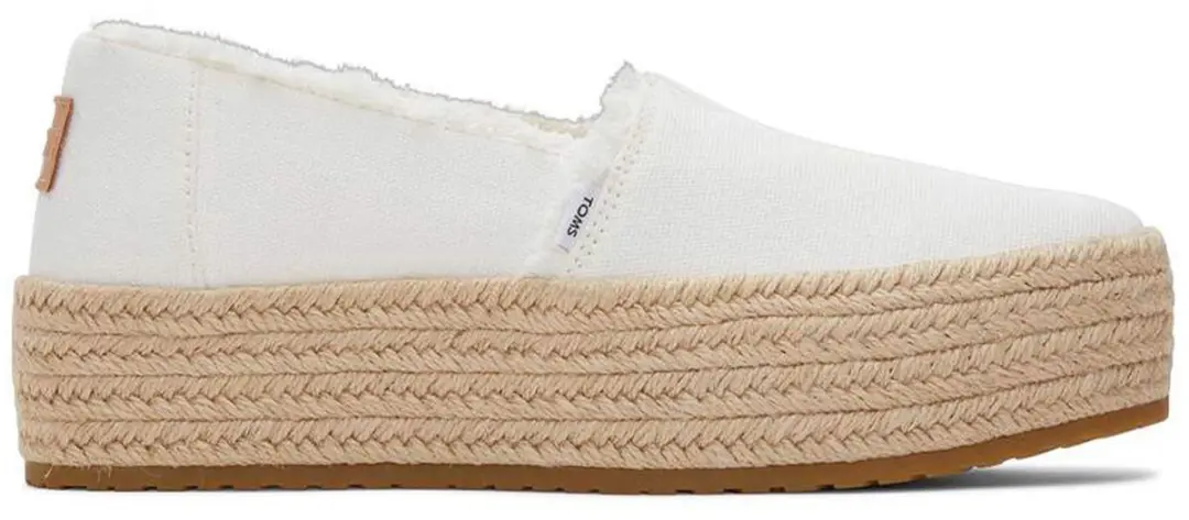 TOMS Shoes - VALENCIA - Instappers - Kleur: Wit/beige - Maat: 38 - afbeelding 3 van 6