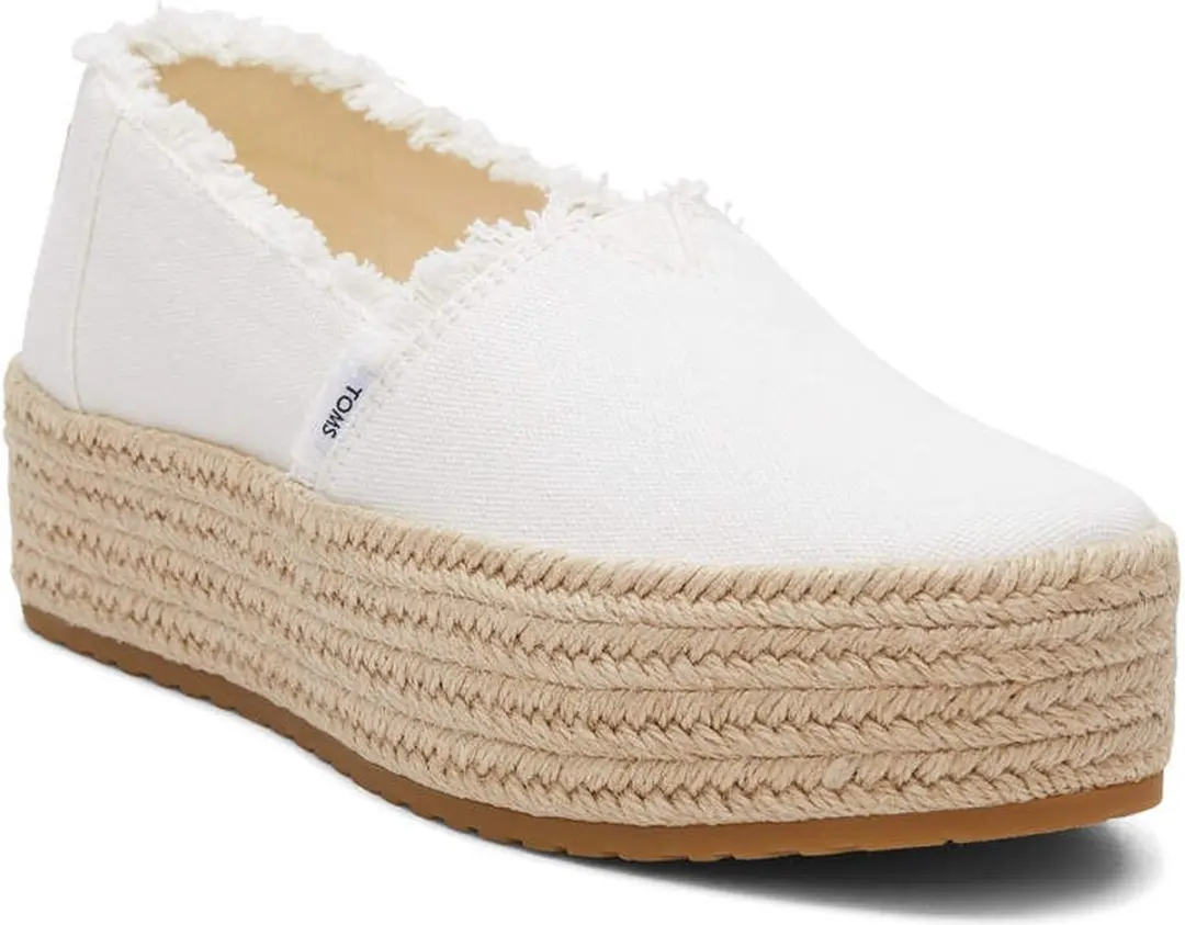 TOMS Shoes - VALENCIA - Instappers - Kleur: Wit/beige - Maat: 38 - afbeelding 5 van 6
