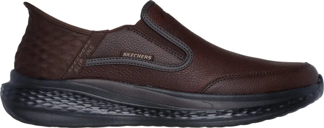Skechers Slade Cooper Heren Instappers - Donkerbruin - afbeelding 2 van 6