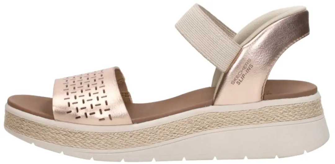 Skechers Slip-ins Bobs Sun Ray Dames Sandalen - Goud - afbeelding 3 van 6