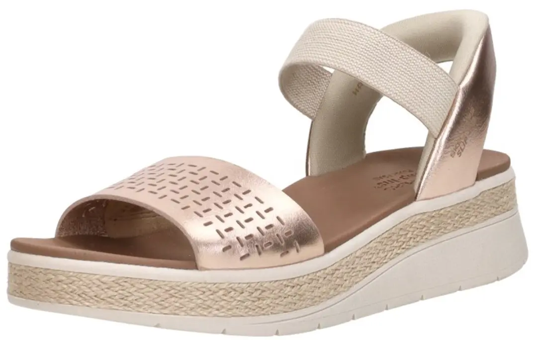 Skechers Slip-ins Bobs Sun Ray Dames Sandalen - Goud - afbeelding 4 van 6