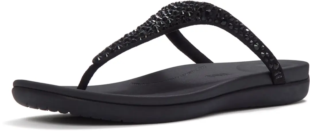 FitFlop Solay Mixed-Crystal Toe-Post Sandals Dames Sandalen