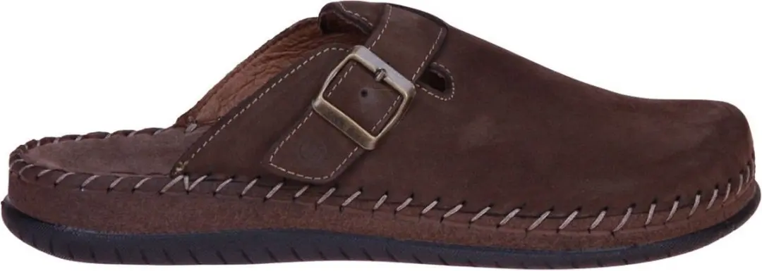 Rohde Bruin Nubuck Pantoffel - Maat 42 - afbeelding 2 van 6