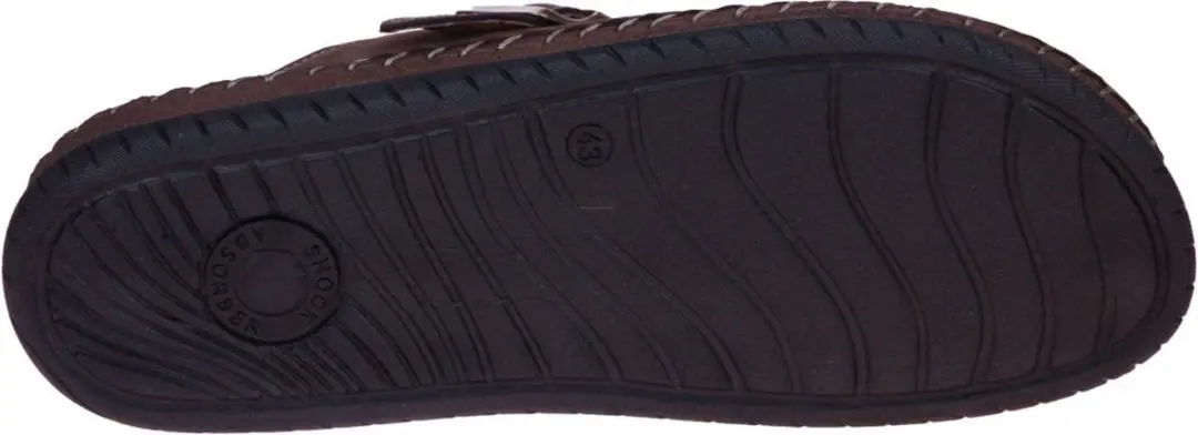 Rohde Bruin Nubuck Pantoffel - Maat 42 - afbeelding 5 van 6