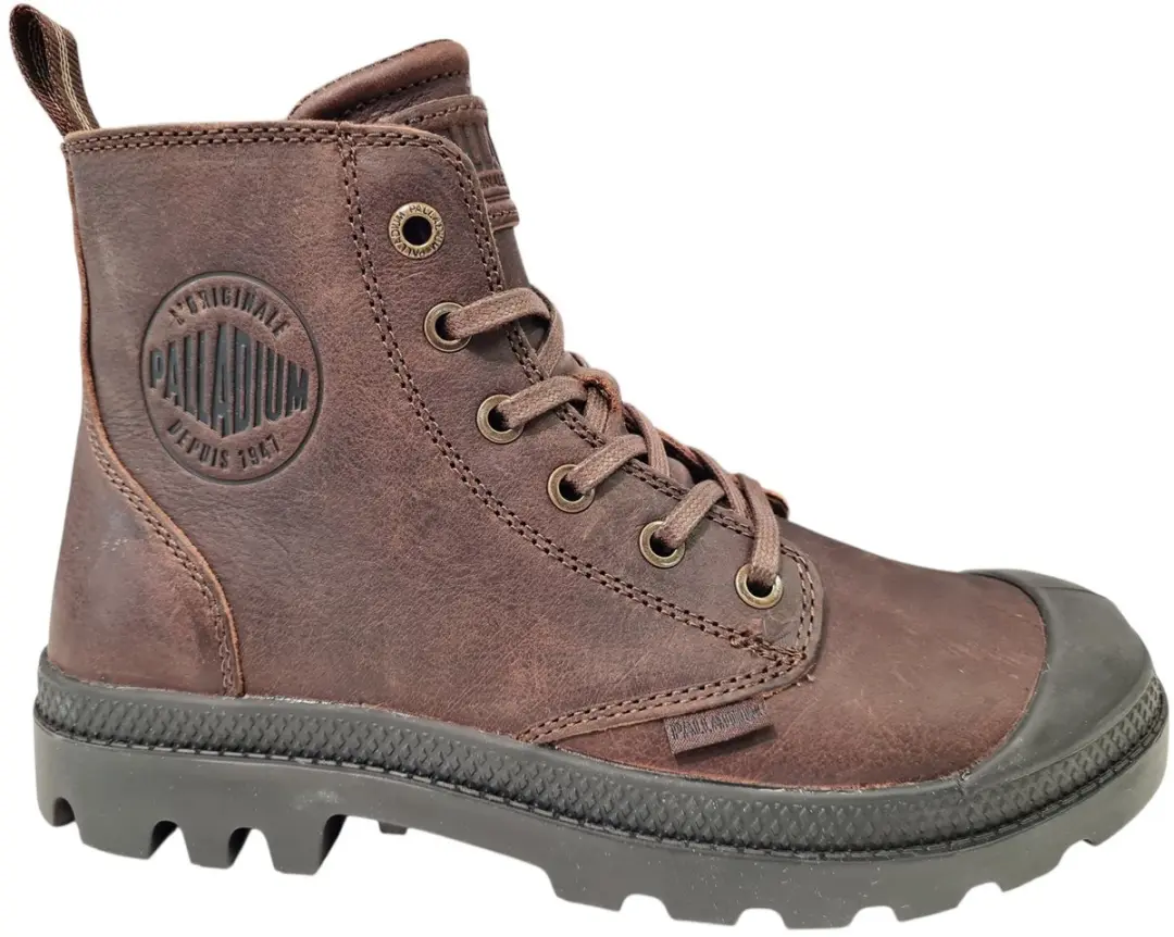 Palladium 76888-248-M Pampa Zip Leather Ess