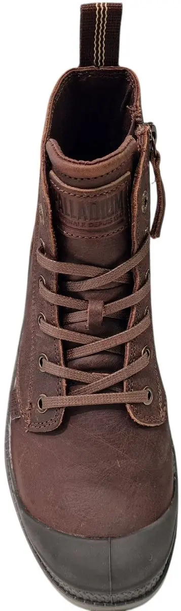 Palladium Pampa Zip Leather Ess Dameslaarzen - Bison - afbeelding 4 van 6