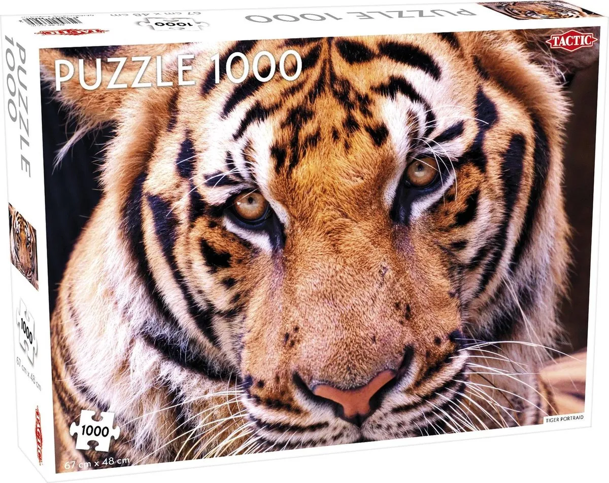 Tactic Tiger Puzzel 1000 Stuks