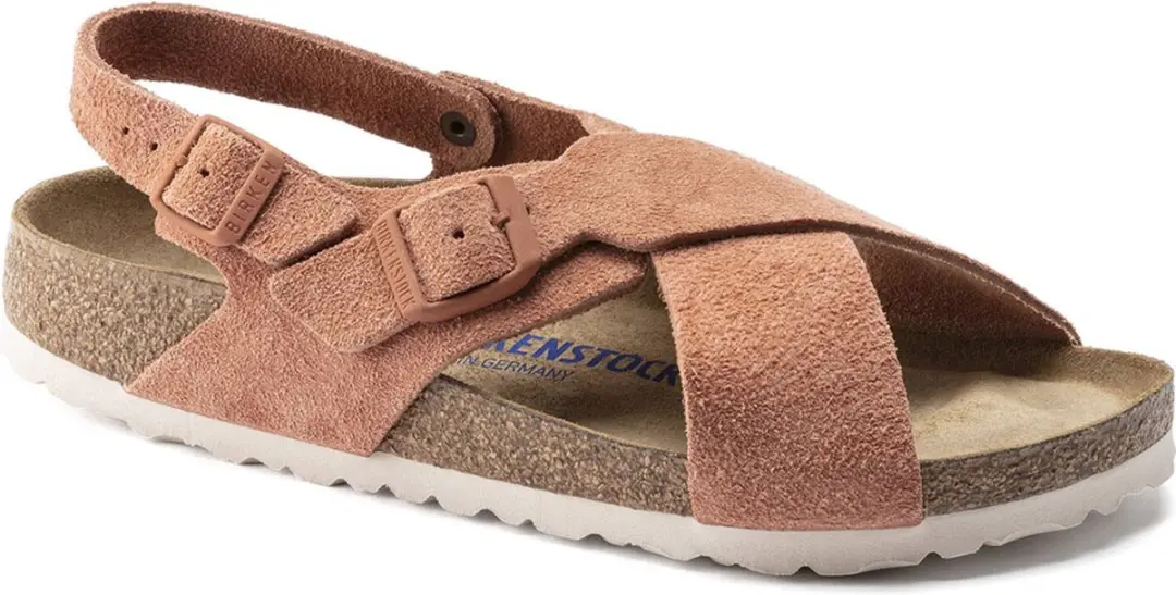 Birkenstock Tulum Dames Sandalen Earth Red Narrow-fit