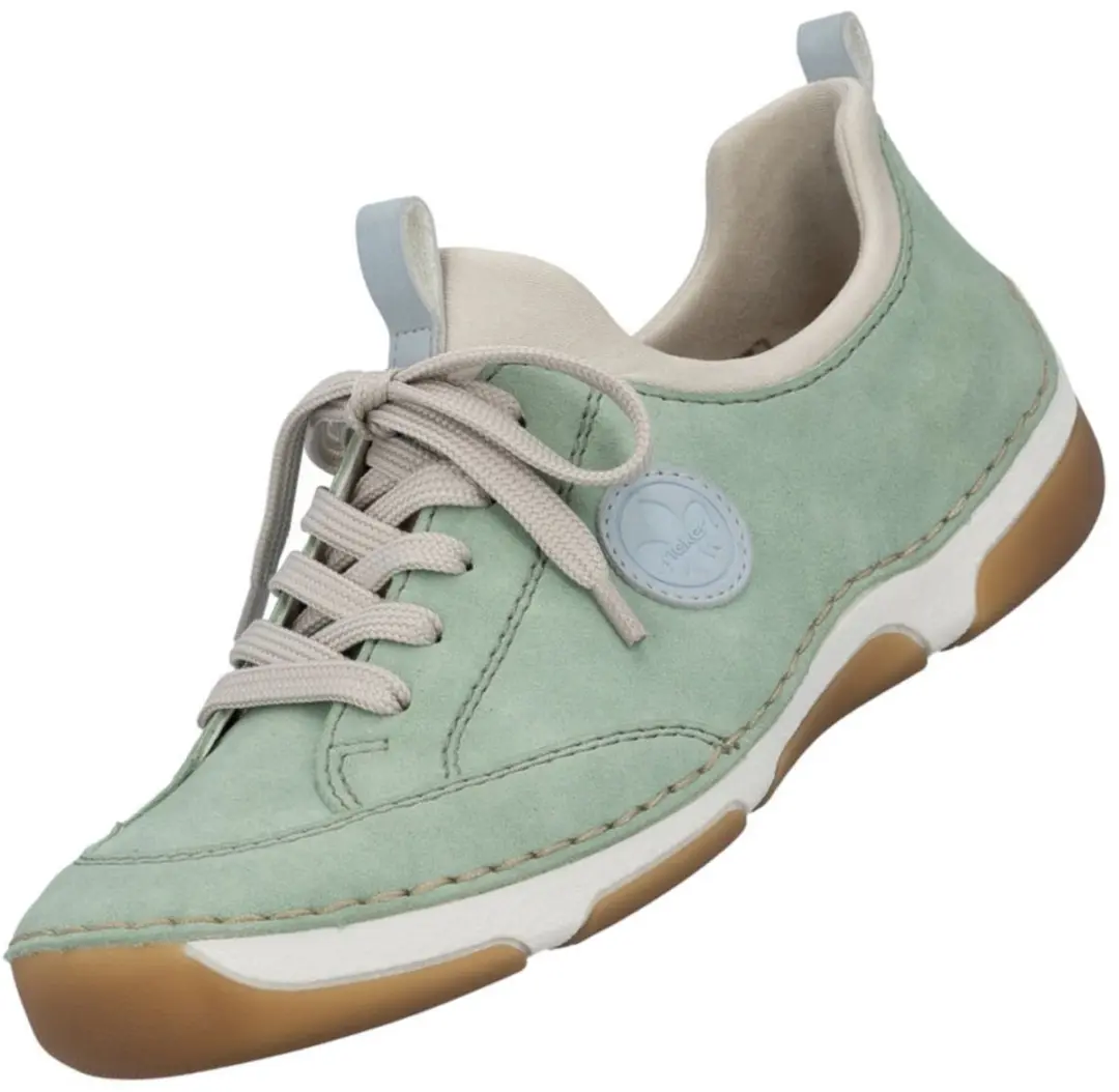 Rieker dames veterschoenen groen