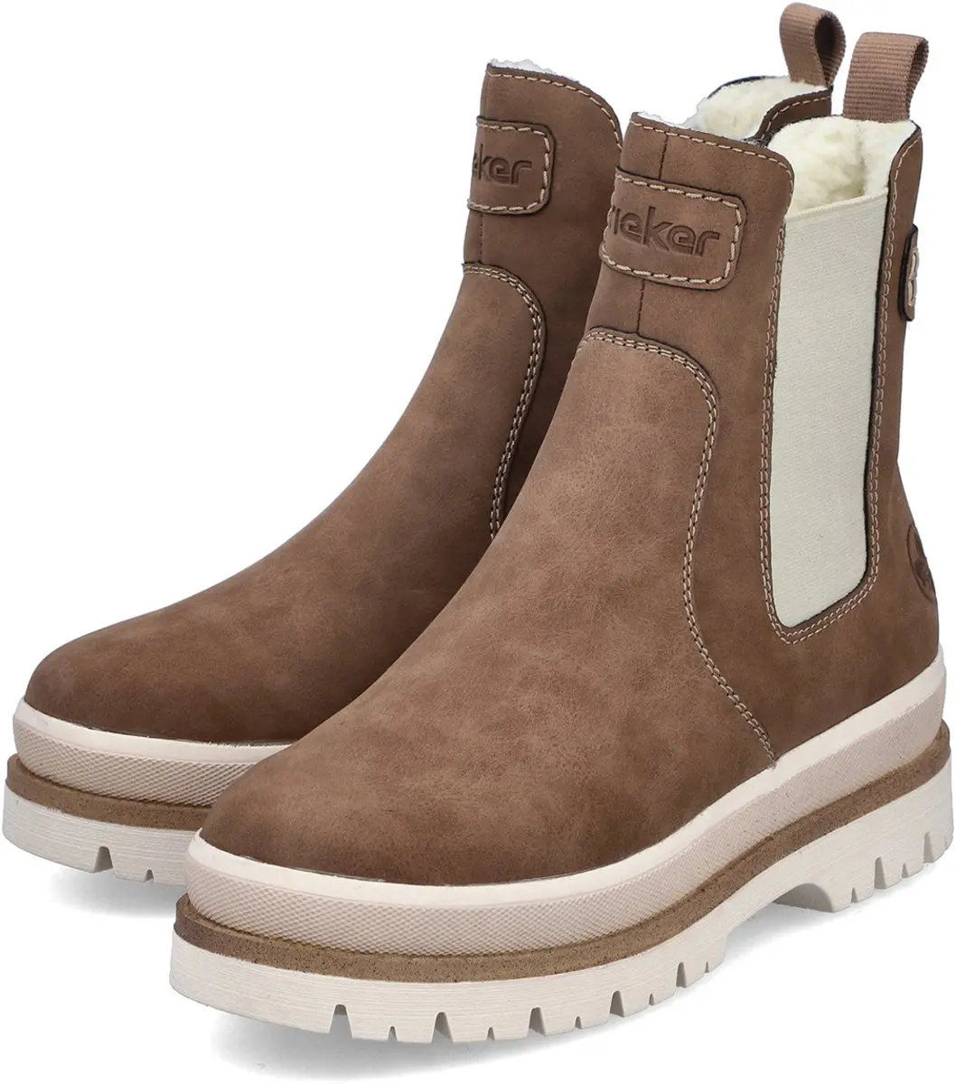 Rieker Dames Y6260 24 Chelsea Boots Bruin