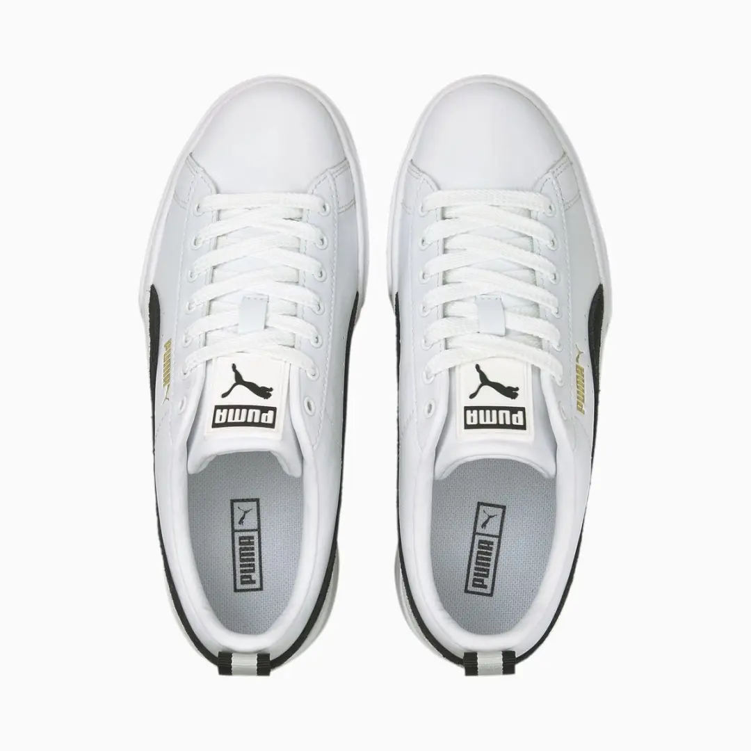 PUMA Mayze Lth Wn Lage Sneakers - Wit - afbeelding 3 van 6