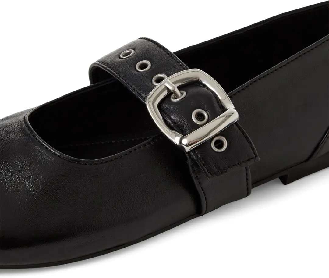 Tamaris Core Ballerina's met gesp - Black Leather - afbeelding 6 van 6