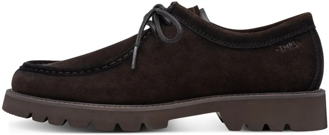 Tamaris heren leren halfschoen 1-13629-47-304 veterschoen bruin - afbeelding 2 van 6