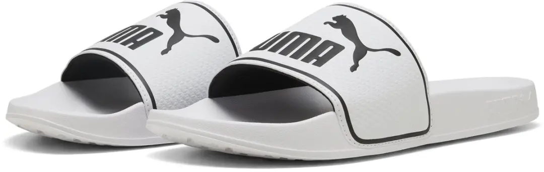 PUMA Leadcat 2.0 Badslippers - Maat 38 - Wit/Zwart - afbeelding 2 van 6
