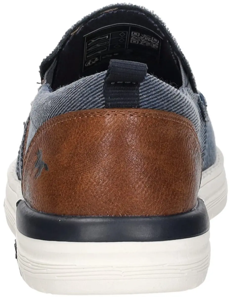 Mustang Sneakers Laag Sportief - blauw - Maat 44 - afbeelding 5 van 6