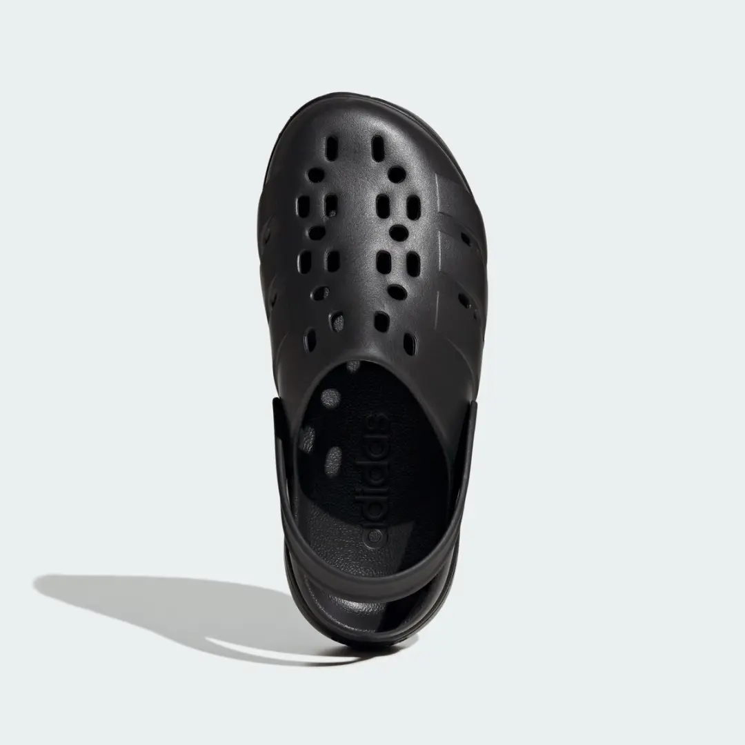 Adidas Adilette Platform Clogs NQX81 - Dames - Zwart - afbeelding 6 van 6