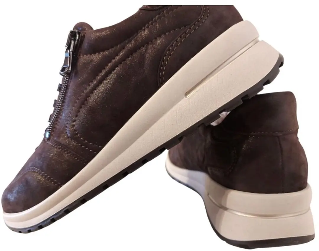 Waldlaufer Sneaker 928002 192 192 Classi Bruin Wijdte H - afbeelding 5 van 6