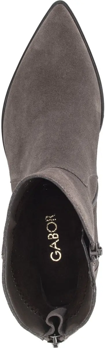 Gabor 8062.01 Enkellaarzen - Taupe Suede - 40