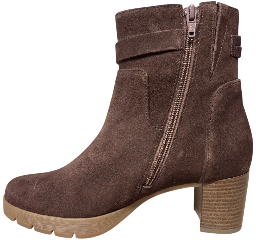 Gabor 8030.02.004 Enkellaarzen - Bruin Suede - 38
