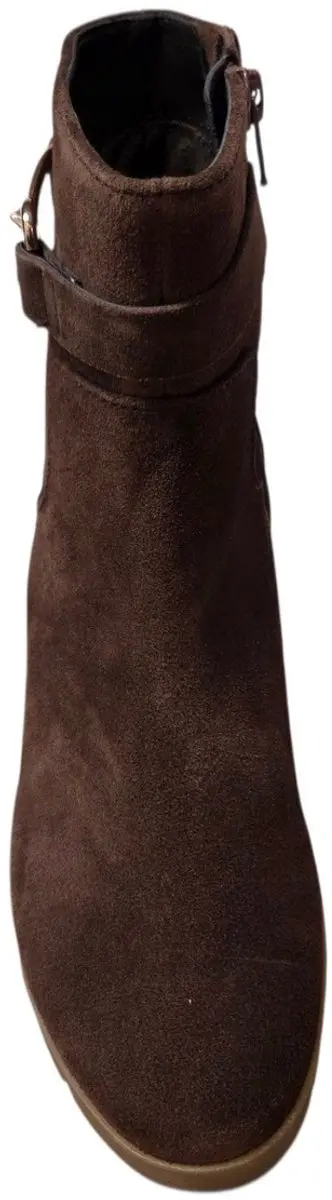 Gabor 8030.02.004 Enkellaarzen - Bruin Suede - 38