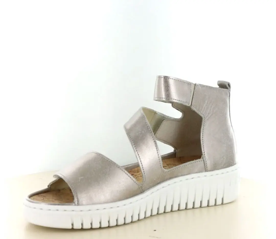 Wäldlaufer Willow Sandalen - Dames 42 - Zilver - afbeelding 4 van 6