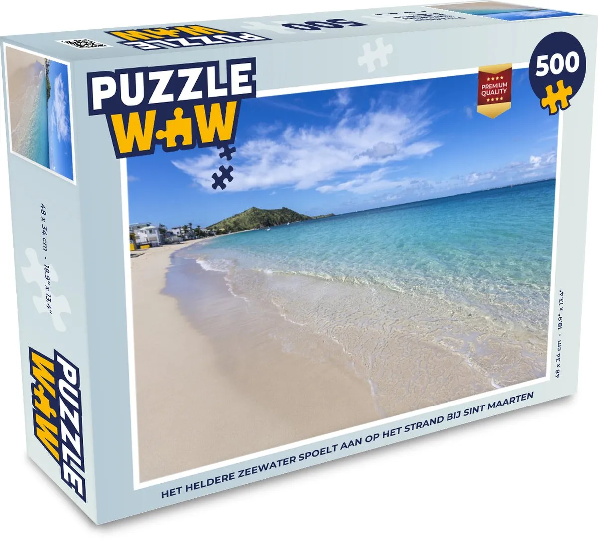 PuzzleWow Legpuzzel 500 Stuks - Multicolor