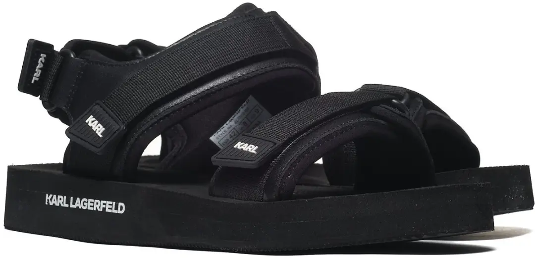 Sandaal Karl Lagerfeld ATLANTIK Double Strap Sandal KL7051 45 Unisex