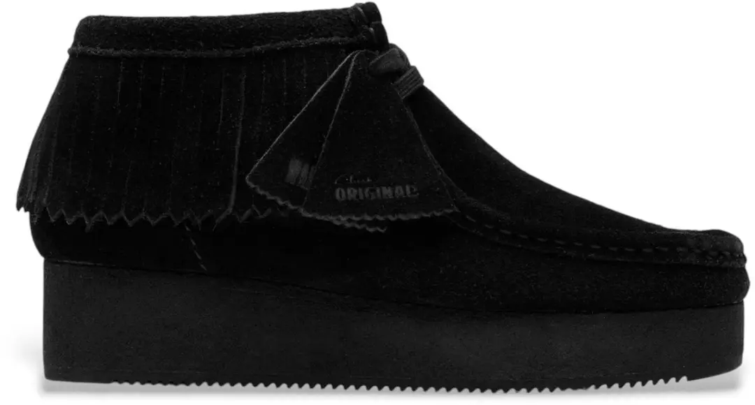 Clarks Wallabee Sleehak Suède Enkellaarsjes