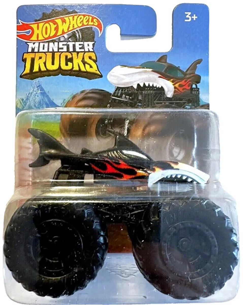 Hot Wheels Lava Shark Monster Trucks HFB96