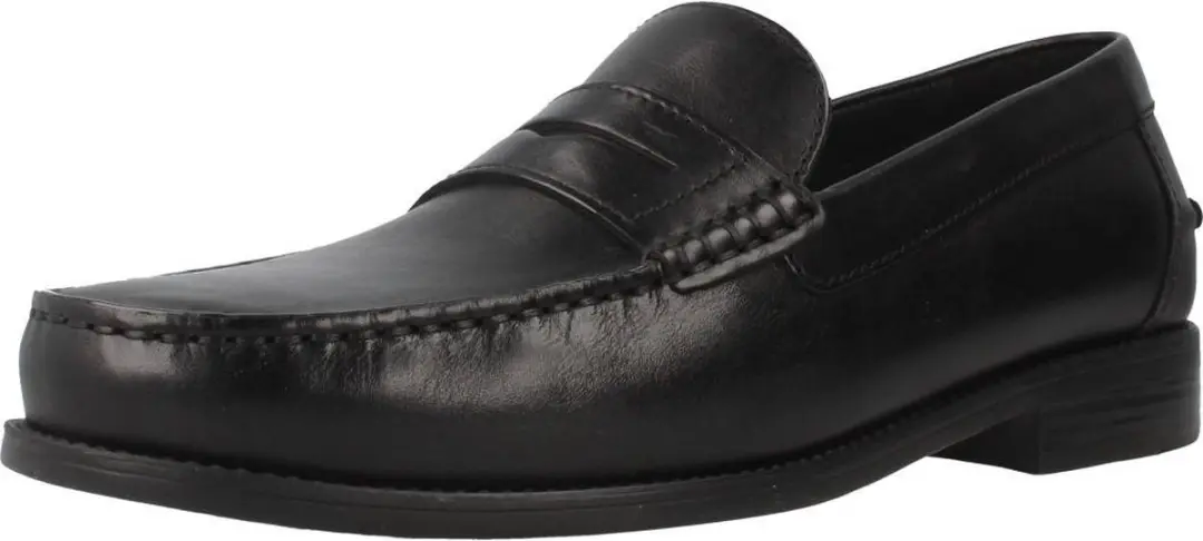 Geox New Damon Mocassins Heren - Zwart