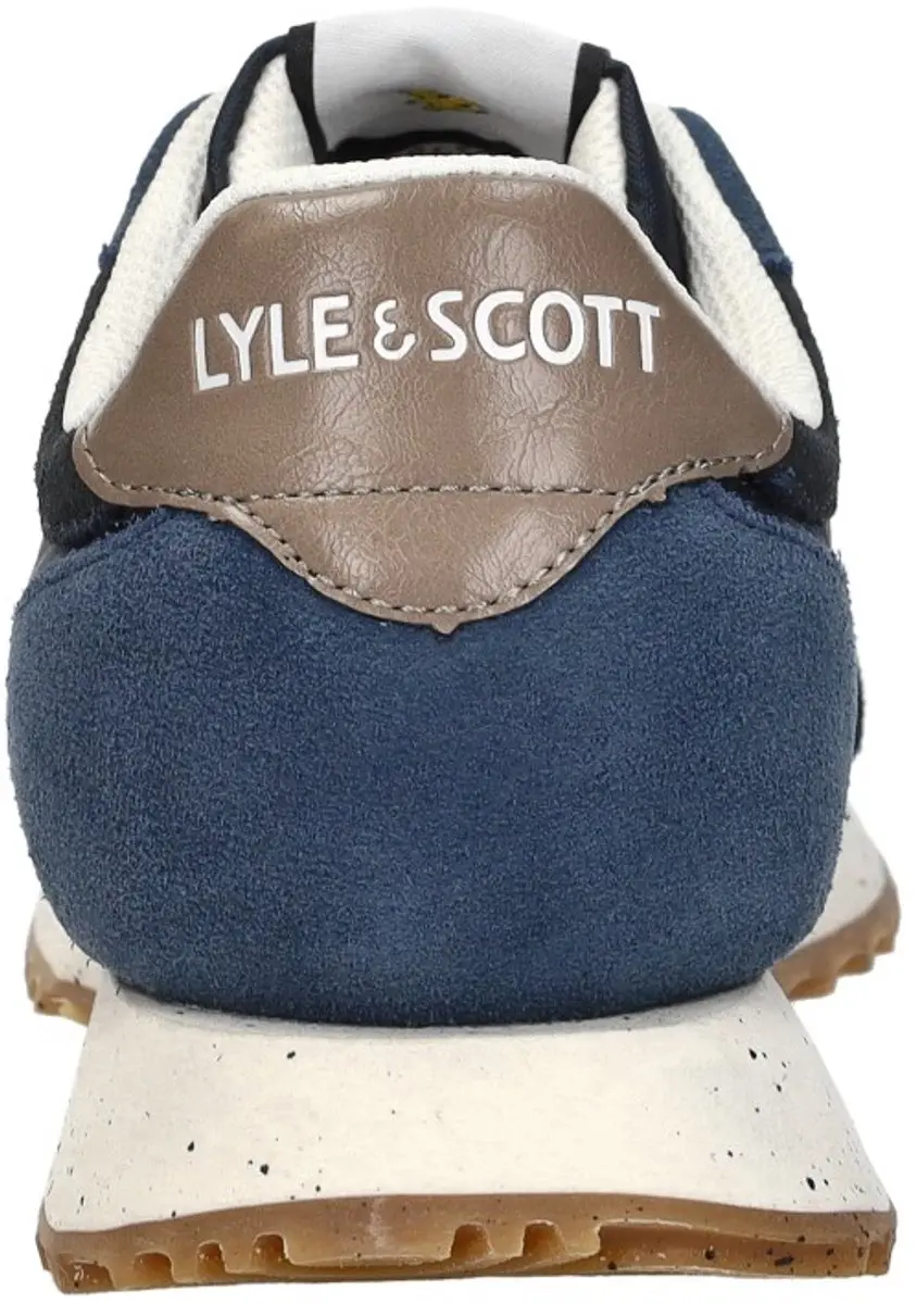 Lyle & Scott Leno Sneakers Laag - blauw - Maat 42 - afbeelding 4 van 6