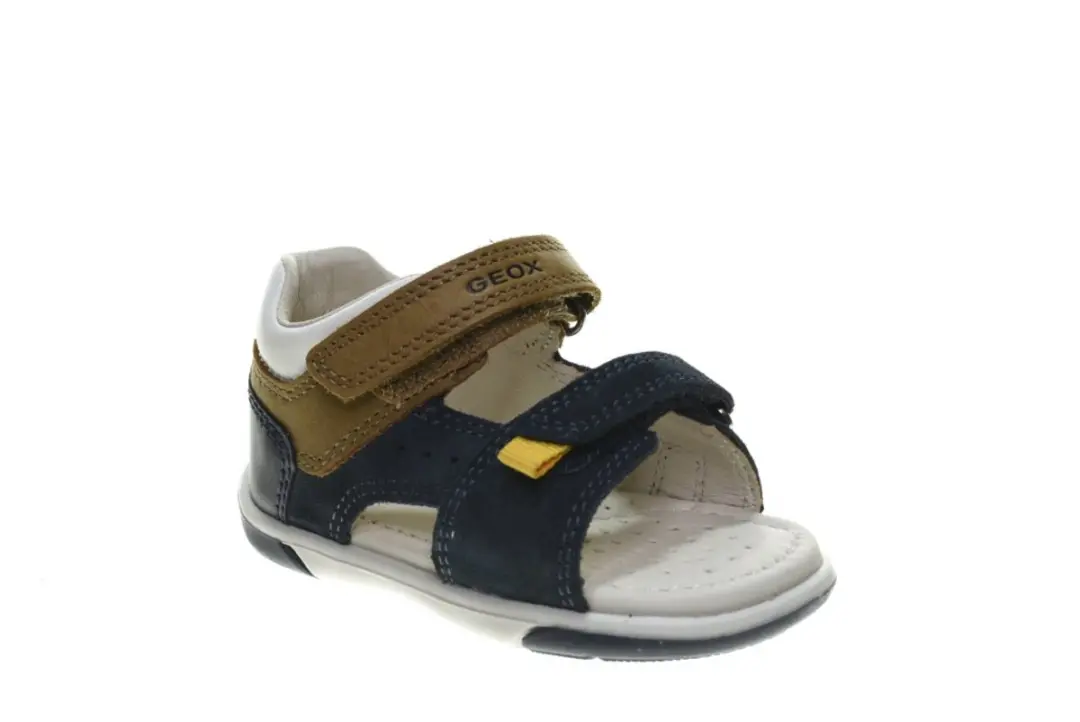 Geox Zapito Dreumes Sandalen 22 - Marineblauw/Karamel